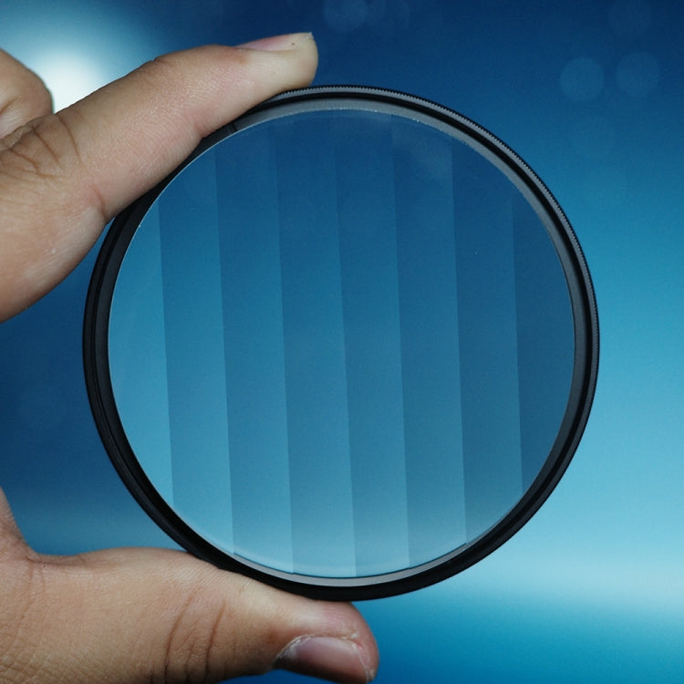 72mm Photography Foreground Blur Linear Prism Camera Filter Accessories