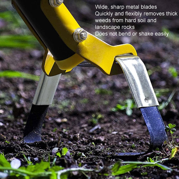 MYL-10 Stirrup Ring Weeding Hoes Garden Tools, Specification:  4 Sections 1.6m