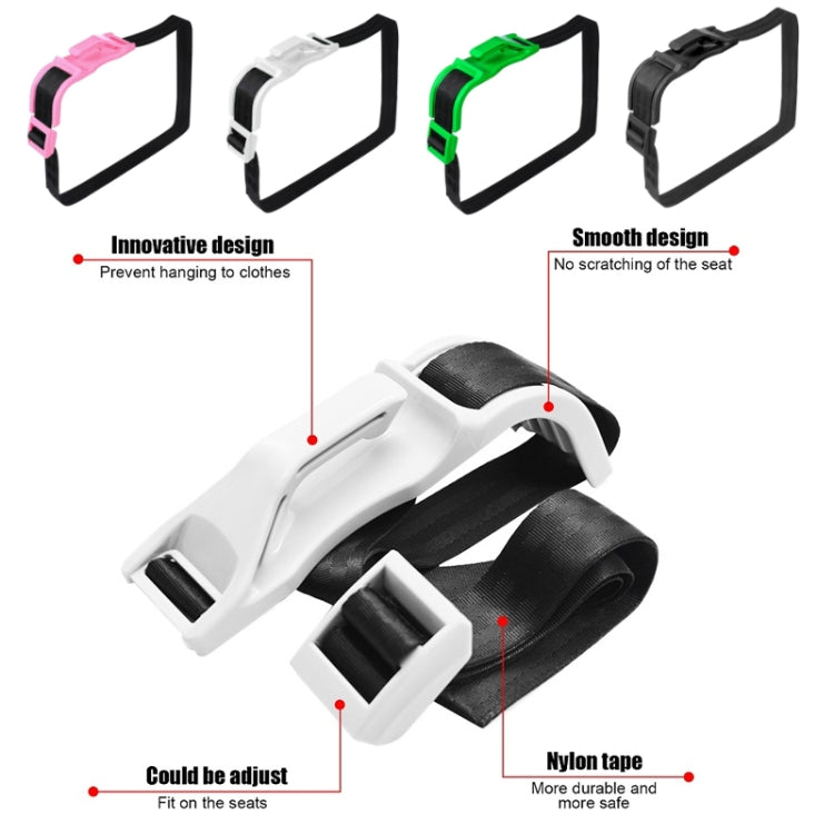Pregnant Car Seat Belt Anti Stranglehold Belly Protection Fetal Regulator(Black)