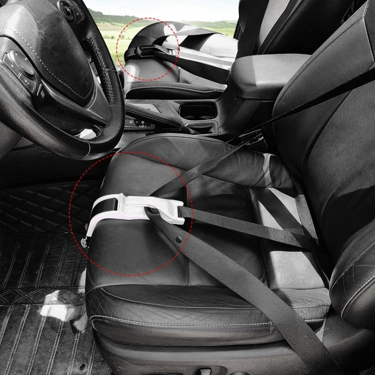 Pregnant Car Seat Belt Anti Stranglehold Belly Protection Fetal Regulator(Pink)
