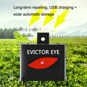 SK191 2pcs Solar Farm Wild Eagle Eye Animal Repeller