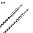 5m 2 Straight Head 6.35mm Guitar Cable Oxygen-Free Copper Core TS Large Two-core Cable - Microphone Audio Cable & Connector by PMC TechLife | Online Shopping South Africa | PMC TechLife | Buy Now Pay Later Mobicred