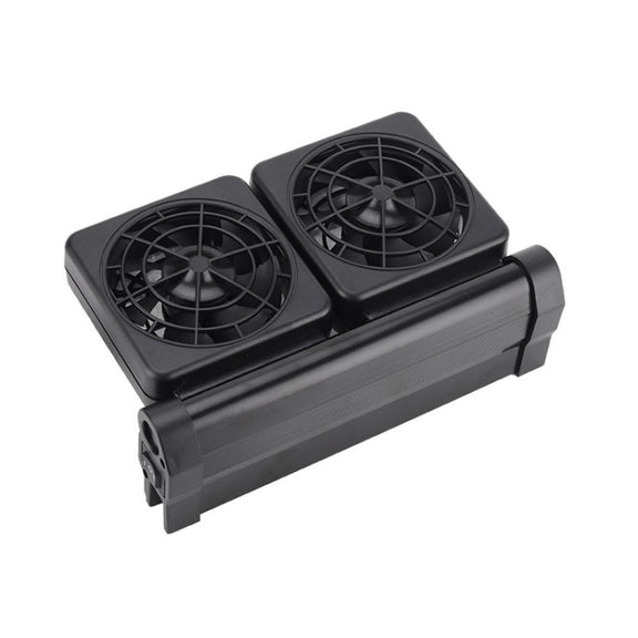Fish Tank Cooling Fan Cooling Silent Aquarium Fan, Specification: 2 Head US Plug