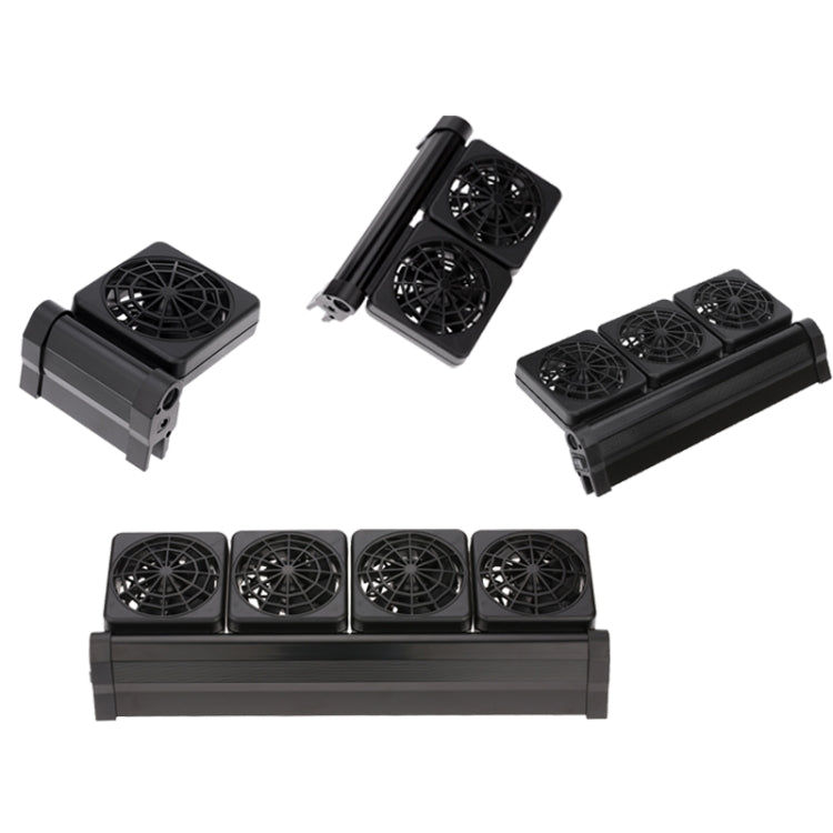 Fish Tank Cooling Fan Cooling Silent Aquarium Fan, Specification: 1 Head EU Plug