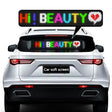276x90mm Vehicle Rear Window Color Flexible LED Electronic Screen - Car Monitor by PMC TechLife | Online Shopping South Africa | PMC TechLife