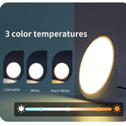 JSK-SL02 LED SAD Touch Timing Stepless Dimming Therapy Mood Desk Lamp Simulate Natural Light With Type-C/USB-C Line