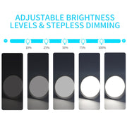 JSK-SL02 LED SAD Touch Timing Stepless Dimming Therapy Mood Desk Lamp Simulate Natural Light EU Plug