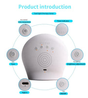 JSK-SL02 LED SAD Touch Timing Stepless Dimming Therapy Mood Desk Lamp Simulate Natural Light EU Plug