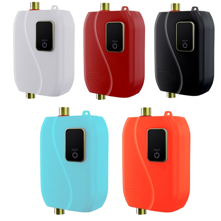 Instant Water Heater Mini Kitchen Quick Heater Household Hand Washing Water Heater AU Plug(Black)
