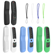 For LG AN-MR21GC / AN-MR21N / AN-MR21GA TV Remote Control Silicone Case(Luminous Blue)