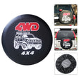 15 inch PVC Faux Leather Spare Wheel Cover Rear Tire Protector - Window Foils & Solar Protection by PMC TechLife | Online Shopping South Africa | PMC TechLife | Buy Now Pay Later Mobicred