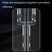 10pcs Square Transparent Data Cable Protective Sleeve Durable Break-Resistant Cable Winder(8 Pin)
