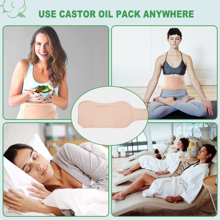 Waist+Neck Support Leak-proof Care Aid Package Sleep Conditioning Aids(Khaki)