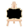 Small Party Shop Message Blackboard Ornaments Pine Tripod Decorative Message Board(Big Wave) - Message Boards by PMC TechLife | Online Shopping South Africa | PMC TechLife