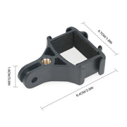 Black RCSTQ for DJI Pocket 2 Expansion Adapter Holder Camera Fixed Connection Accessories