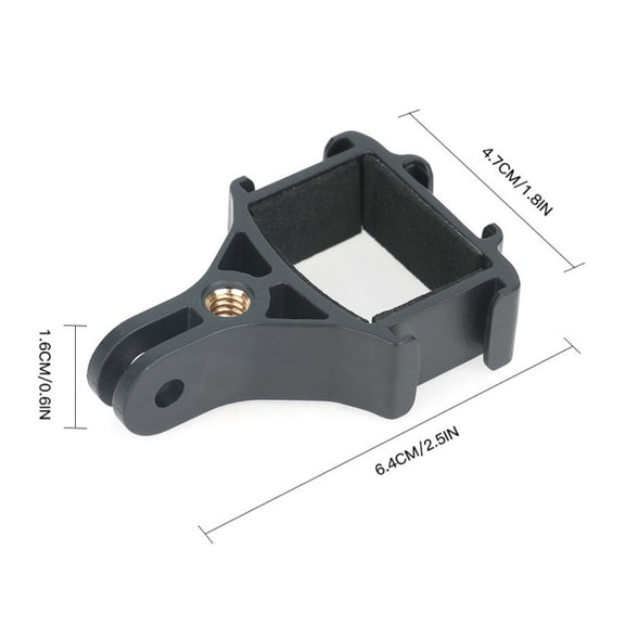 Black RCSTQ for DJI Pocket 2 Expansion Adapter Holder Camera Fixed Connection Accessories
