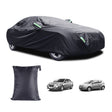 190T Silver Coated Cloth Car Rain Sun Protection Car Cover with Reflective Strip, Size: XL - PE Material by PMC TechLife | Online Shopping South Africa | PMC TechLife | Buy Now Pay Later Mobicred