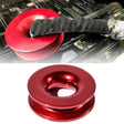 Aluminum Snatch Recovery Ring For 3/8" & 1/2" Rope(Red) - Towing Bars by PMC TechLife | Online Shopping South Africa | PMC TechLife