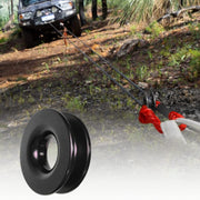 Aluminum Snatch Recovery Ring For 3/8" & 1/2" Rope(Red)