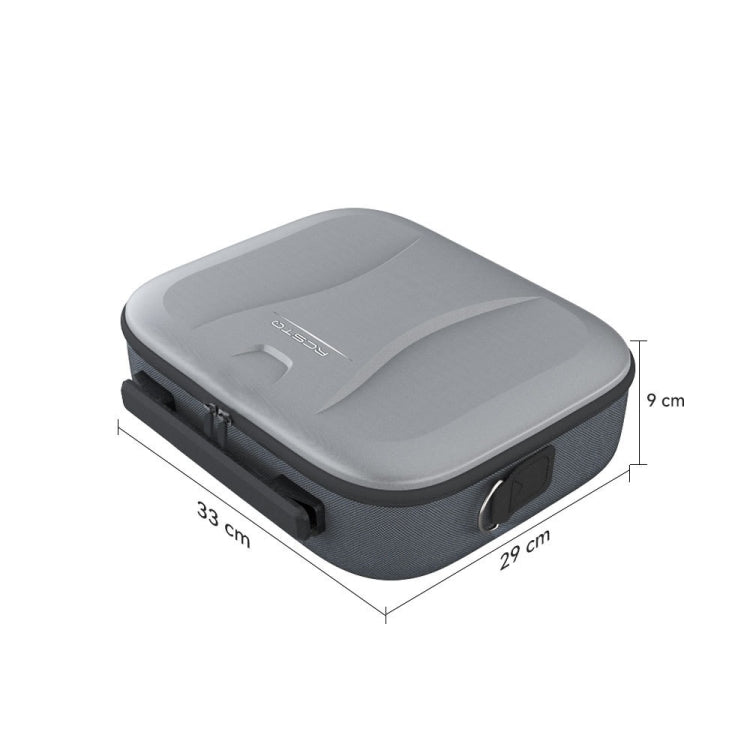For DJI Mini 3 Pro RCSTQ Remote Control Portable Storage Bag(Grey)