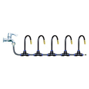 20m Kit Brass Misting Nozzles Bend Arbitrarily Atomized Sprayer Garden Irrigation