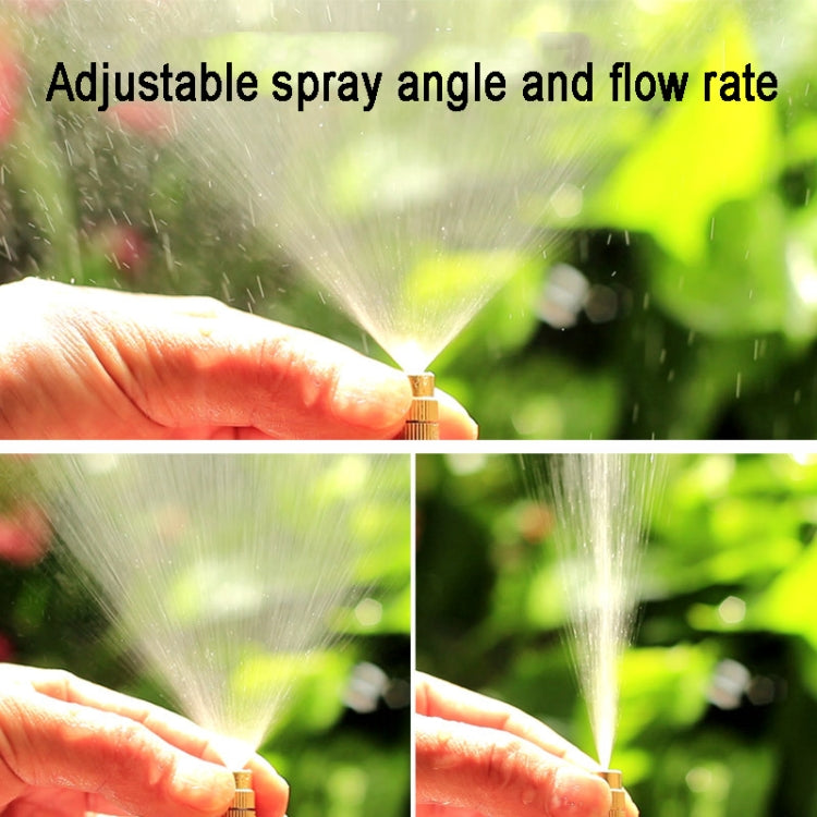5m Kit Brass Misting Nozzles Bend Arbitrarily Atomized Sprayer Garden Irrigation