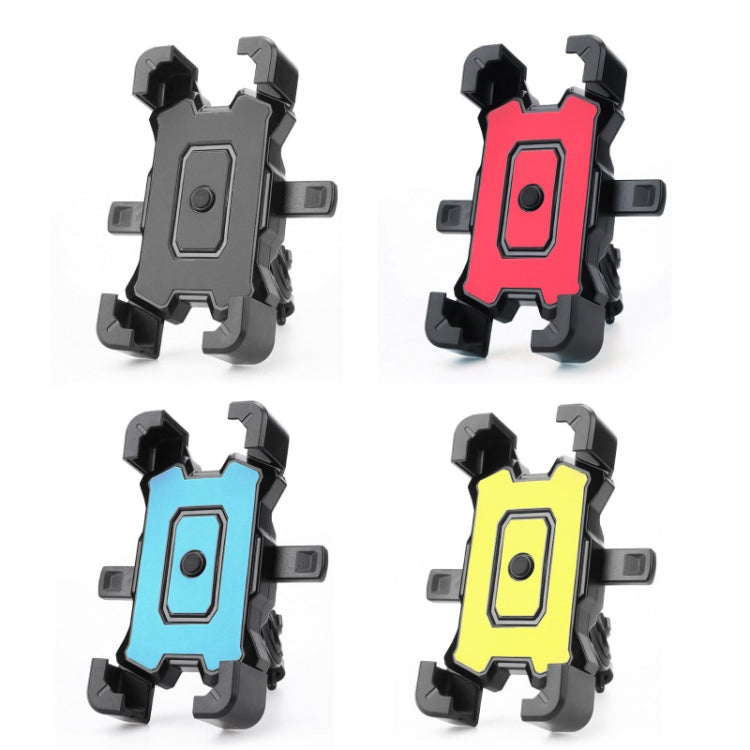 Electric Bike Motorcycle Bicycle Riding Shockproof Navigation Bracket, Color: Black For Handlebar