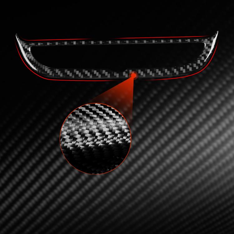 For Chevrolet Malibu 2016-2024 Left-hand Drive Navigation Button Frame Sticker(Red)