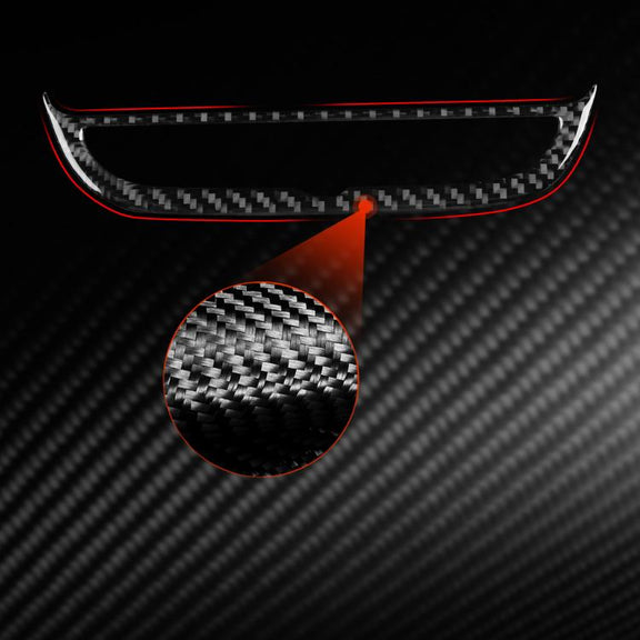 For Chevrolet Malibu 2016-2024 Left-hand Drive Navigation Button Frame Sticker(Red)