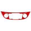 For Chevrolet Malibu 2016-2024 B Model Left-hand Drive Central Control Button Panel Sticker(Red) - Car Interior Mouldings by PMc TechLife | Online Shopping South Africa | PMc TechLife | Buy Now Pay Later Mobicred