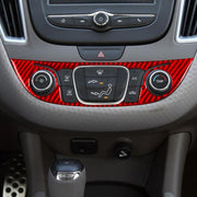 For Chevrolet Malibu 2016-2024 B Model Left-hand Drive Central Control Button Panel Sticker(Black)