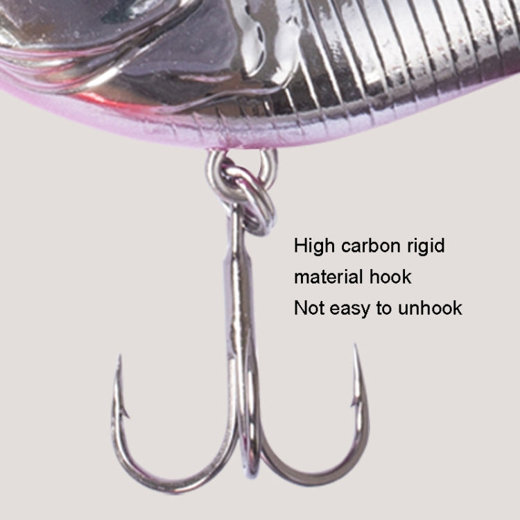 DF065 9g Double Paddle Tractor Surface Tether Roadrunner Fake Lure Long-distance Casting Lure(Horse Mouth Color)