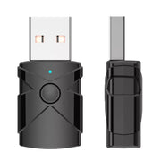 M137 5 in 1 Car USB Bluetooth 5.2 Receiver Transmitter