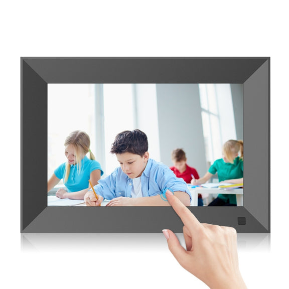 JT101F-C01 10.1-Inch Smart Touch Electronic Photo Frame With Human Sensor Function, US Plug