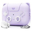 For AirPods Pro 2 Earphone Silicone Protective Case  Cat Claw Cover(Shallow Purple) - For AirPods Pro 2 by PMC Jewellery | Online Shopping South Africa | PMC Jewellery | Buy Now Pay Later Mobicred
