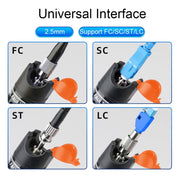 1-60 km Optical Fiber Red Light Pen 5/10/15/20/30/50/60MW Red Light Source Light Pen, Specification: 15mW Blue+Orange