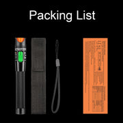 1-60 km Optical Fiber Red Light Pen 5/10/15/20/30/50/60MW Red Light Source Light Pen, Specification: 15mW Blue+Orange