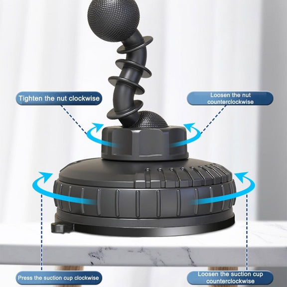 F6026 Large Suction Cup Vehicle-Mounted Double-Head Fan, Model: USB