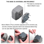 Manti 3 Plus Replacement Umbrella Cabin Parachute for DJI Mavic Air 2 / 2S / Mavic 3 Improve Safety