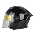 SOMAN Motorcycle Electric Bicycle Dual Lens Riding Helmet, Size: XL(Bright Back) - free shipping - PMC TechLife - Order now!