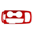 For Chevrolet Malibu 2016-2024 B Model Left-hand Drive Gear Panel Sticker(Red) - Car Interior Mouldings by PMc TechLife | Online Shopping South Africa | PMc TechLife | Buy Now Pay Later Mobicred