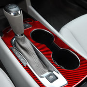 For Chevrolet Malibu 2016-2024 B Model Left-hand Drive Gear Panel Sticker(Red)