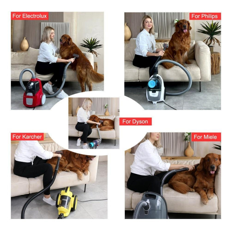 For Dyson Vacuum Cleaner Pet Hair Removal Brush Set, Spec: Set 2