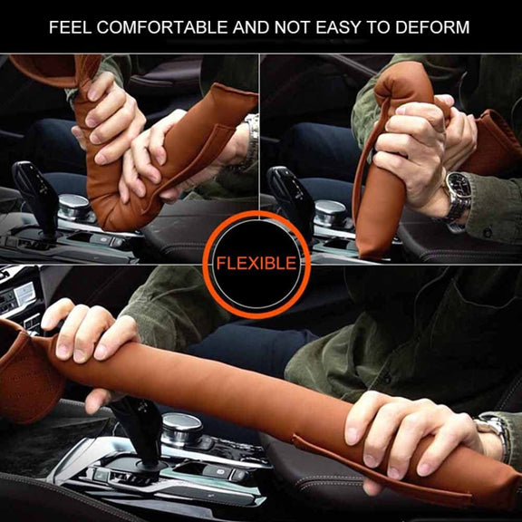 Car Seat Gap Leak-Proof Plugs Debris Storage Bag, Color: Black Red Co-pilot