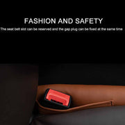 Car Seat Gap Leak-Proof Plugs Debris Storage Bag, Color: Brown Principal Driver