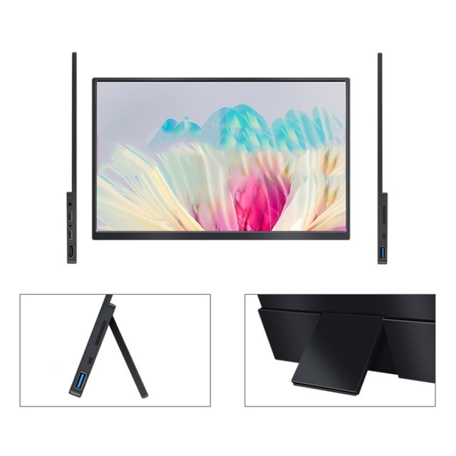 15.6 inch Ordinary Version 4K Portable External Extended Screen Display For Switch/PS5/Mobile Phone/Computer(AU Plug)