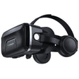 Headphone Version 3D Virtual Reality VR Glasses(Black) - free shipping - PMC TechLife - Order now!