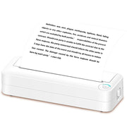 Bluetooth Connection Inkless A4 Printer Portable Mini Student Office Home Photo Printer, Model: X8