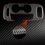 For Chevrolet Malibu 2016-2024 A Model Left-hand Drive Gear Panel Sticker(Black)