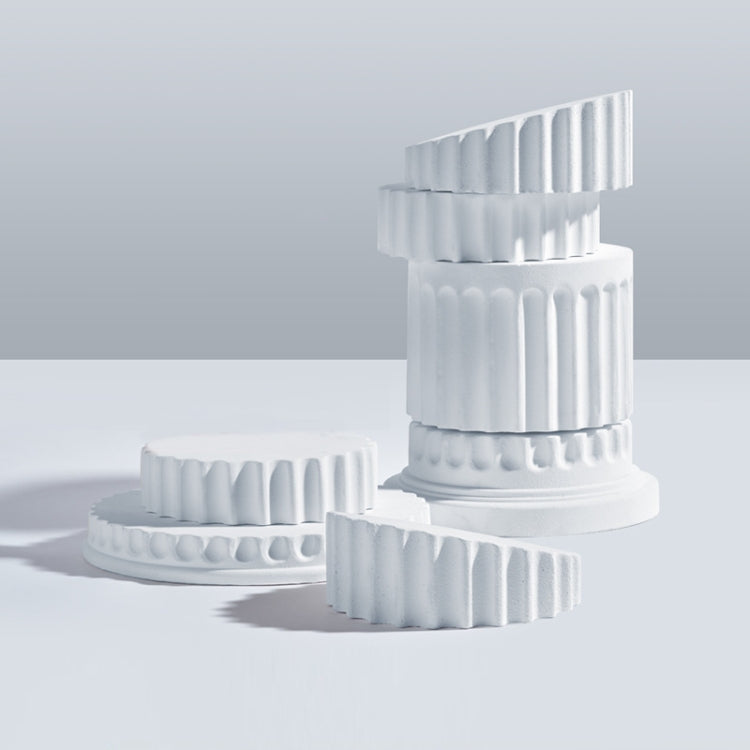 Roman Column Plaster Photography Props Still Life Ornament, Style: Base 2